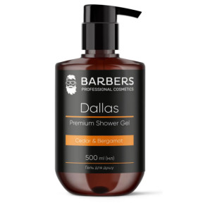 Гель для душу Barbers Dallas, 500 мл
